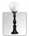 Lampa ogrodowa kule -  S9 +kula Φ 25cm