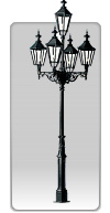 Lampa ogrodowa -  S68+5xK7