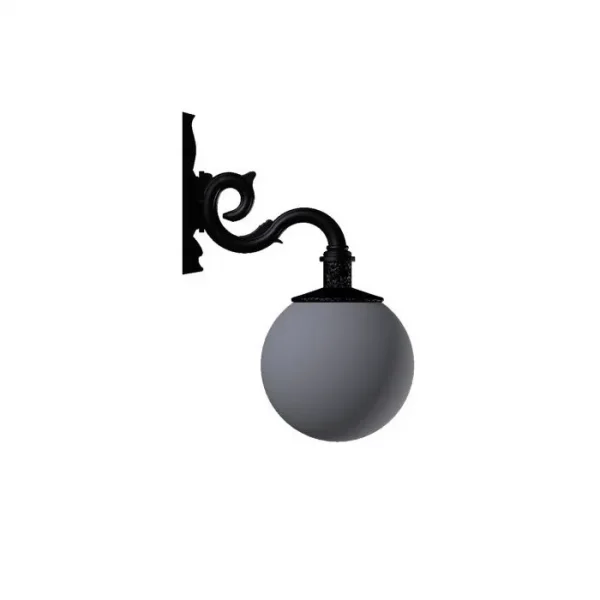Lampa ogrodowa kula R4A+KULA Φ 30cm