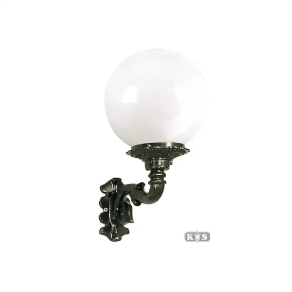 Lampa ogrodowa kula R6 +kula Φ 25cm