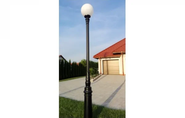 Lampa ogrodowa kula: S101+kulaΦ40cm